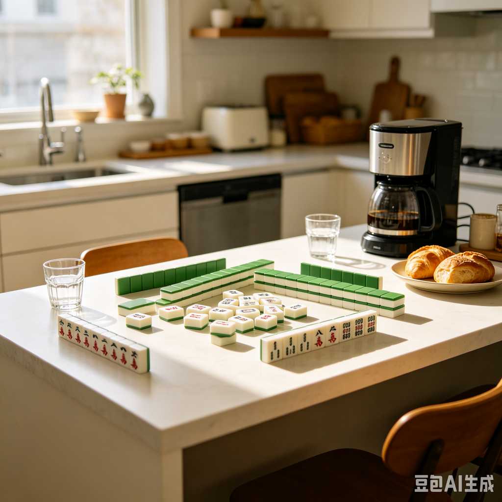 handheld mahjong tiles set