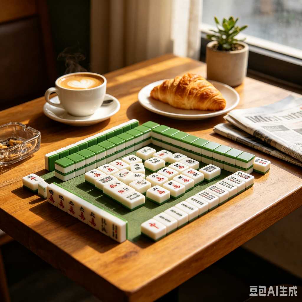 wear resistant print mahjong set